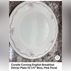 Corelle by Corning English Dinner Plate